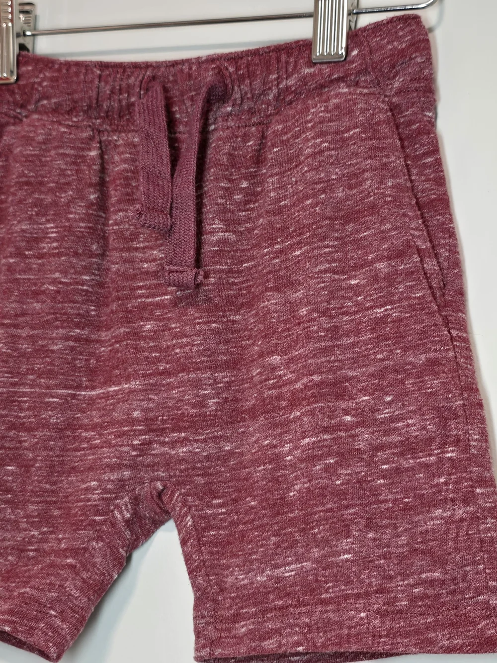 3 For $12 Old Navy Kids Maroon Knit Pull-On Super Soft Lightweight Shorts